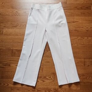 Elegant White Women's Pants